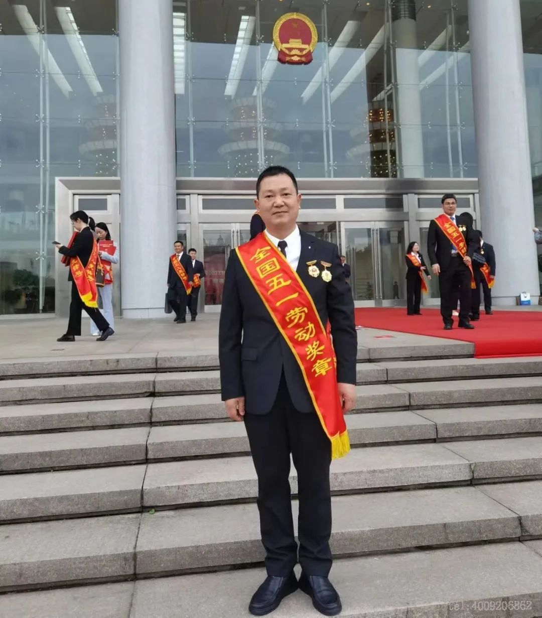 【五月禮贊】公司1名員工榮獲全國五一勞動獎章！(圖5)